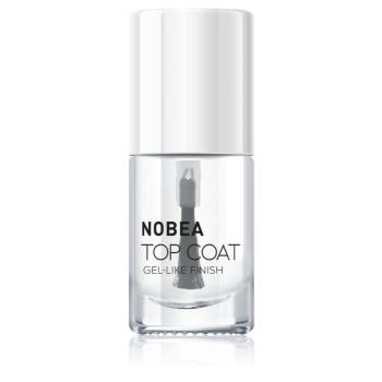 NOBEA Day-to-Day Top Coat vrchný ochranný lak na nechty s leskom 6 ml