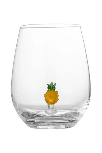 Pohár Bloomingville Misa 560 ml priehľadná farba