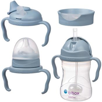 B.Box Baby Bottle 4 in 1 detská fľaša 4 v 1 Ocean 240 ml