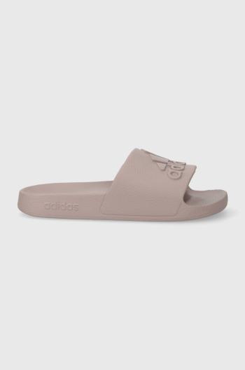 Šľapky adidas fialová farba, IF6067