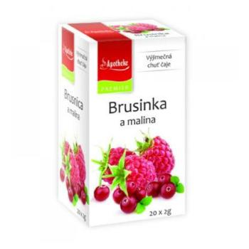 APOTHEKE Brusnica a malina 20x2 g