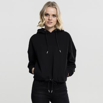 Mikina Urban Classics Ladies Kimono Hoody black - S