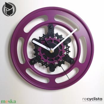 recyclock MES-007 - falióra újrahasznosított kerékpár alkatrészből