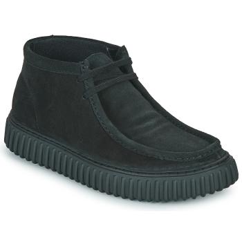 Clarks  TORHILL HI  Členkové tenisky Čierna