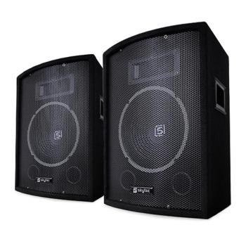 Skytec SL10, pasívny reproduktor, 10" woofer, 150/250 W max., monitor, sada 2 kusov