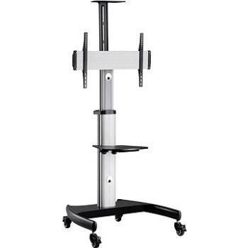 AlzaErgo TV Cart TC110S Advanced 37-70 strieborný (APW-EGTC110S)