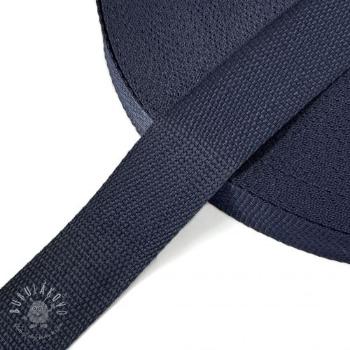 Popruh 4 cm polypropylene dark blue