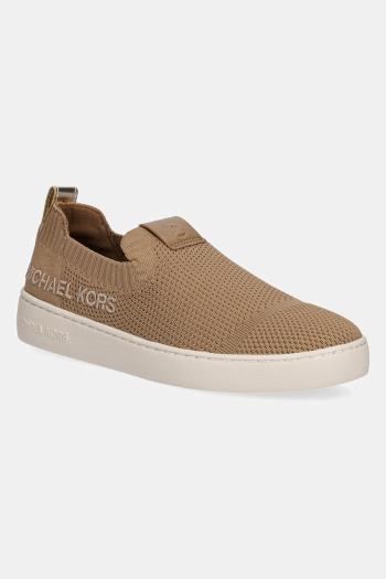 Tenisky MICHAEL Michael Kors Juno dámske, béžová farba, 43R5JUFPAD.297