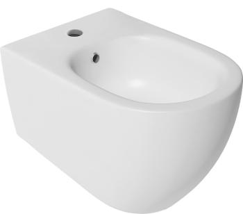 ISVEA - INFINITY bidet závesný 36,5x53cm, matná biela 10NF41001-2L