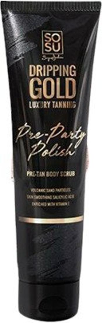 DRIPPING GOLD Pre-Party polish Telový peeling 150 ml