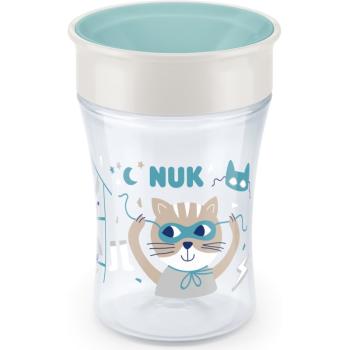 NUK Magic Cup hrnček s viečkom 8m+ Green 230 ml