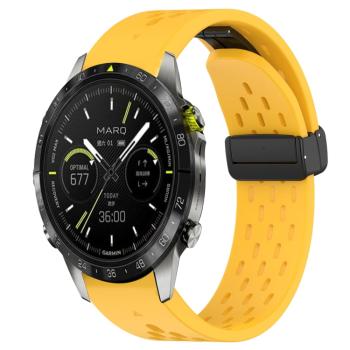 AIRY Silikónový remienok pre Garmin Epix Pro Gen 2 47mm žltý