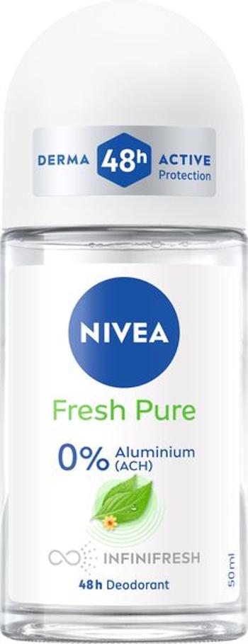Nivea Guličkový dezodorant Pure & Natural Jazmín (Deodorant Roll-On) 50 ml
