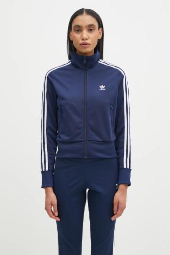 Mikina adidas Originals Adicolor Classics Firebird dámska, tmavomodrá farba, s nášivkou, JC8263