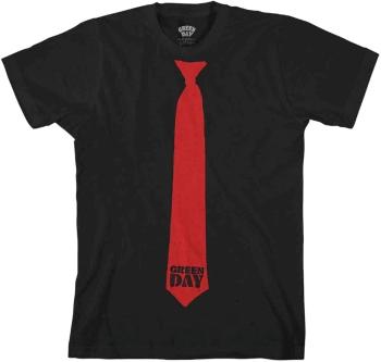 Green Day Tričko Tie Unisex Black L