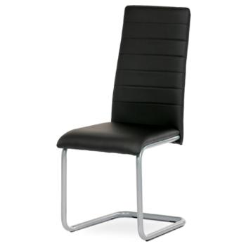 Jedálenská stolička Autronic 41x96 cm čierna ekokoža DCL-402 BK
