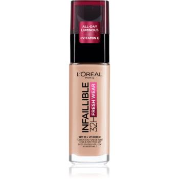 L’Oréal Paris Infaillible 32H Fresh Wear dlhotrvajúci tekutý make-up odtieň 130 Cool 30 ml