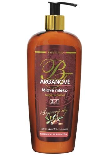 BODY TIP Telové mlieko s arganovým olejom 400 ml