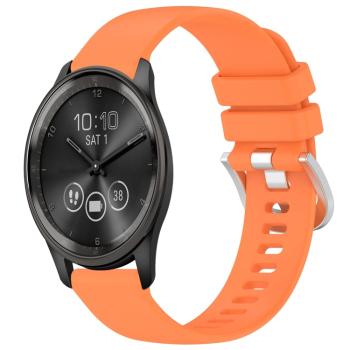 SILICONE Vymeniteľný remienok pre Garmin Vivomove Trend oranžový