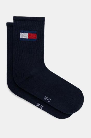 Ponožky Tommy Hilfiger 2-pak tmavomodrá farba, 701229940