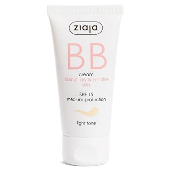 ZIAJA BB krém pre normálnu a suchú pleť SPF 15 Light Tone 50 ml