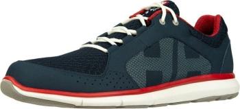 Helly Hansen Men's Ahiga V4 Hydropower Tenisky Navy/Flag Red/Off White 45