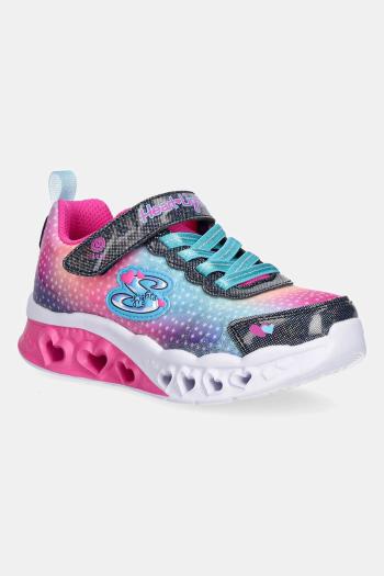 Detské tenisky Skechers FLUTTER HEART LIGHTS ružová farba, 302315L