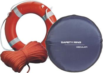 Osculati Ring Lifebuoy + Rope + Cover SET Blue Záchranný prostriedok pre loď