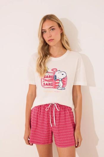Pyžamo women'secret dámske, biela farba, 3132116