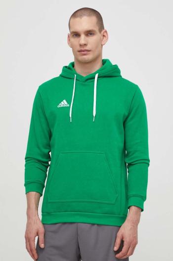 Mikina adidas Performance pánska, zelená farba, jednofarebná, HI2141