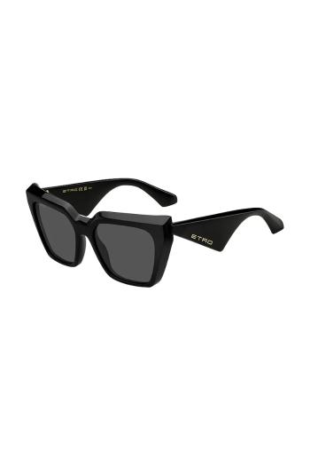 Okuliare Etro dámske, čierna farba, ETRO 0096/G/S