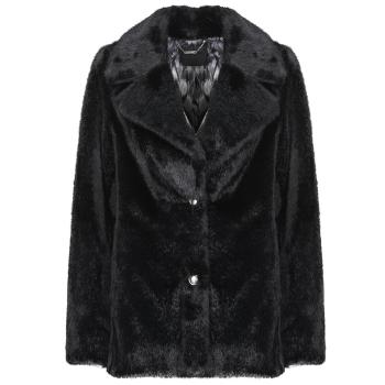 Guess  FILOMENA FAUX FUR JKT  Kabáty Čierna