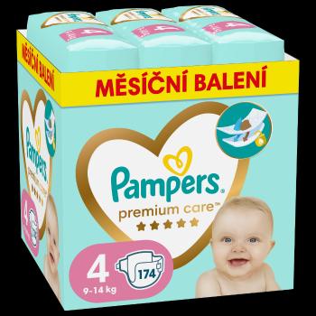 Plienky Pampers Premium Care 174 ks, veľkosť 4