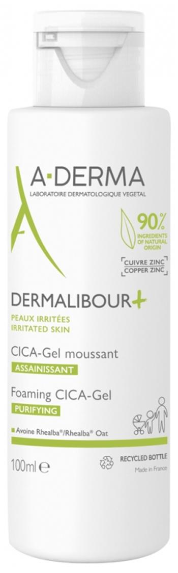 A-DERMA Čistiaci penivý gél Dermalibour+ (Foaming Cica Gel) 100 ml