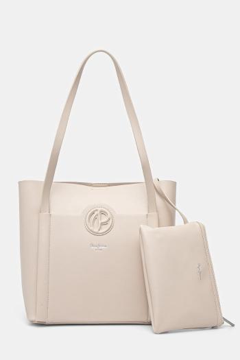 Kabelka Pepe Jeans COLBIE LIMITED béžová farba, PL031636