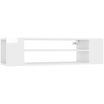SHUMEE závesná biela vysoký lesk 100 × 30 × 26,5 cm (806235)