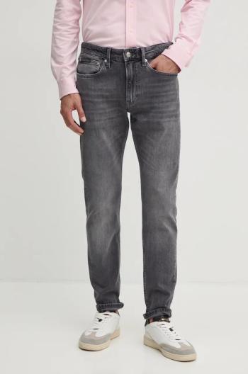 Rifle Calvin Klein Jeans pánske, šedá farba, J30J326008