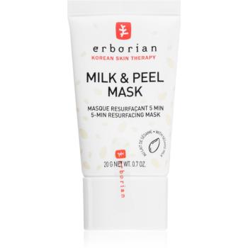 Erborian Milk & Peel exfoliačná maska pre rozjasnenie a vyhladenie pleti 20 g