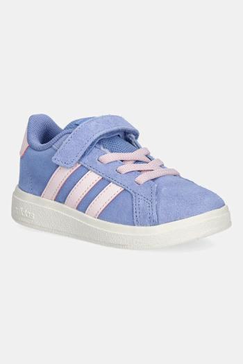 Detské semišové tenisky adidas GRAND COURT 00s JR2230