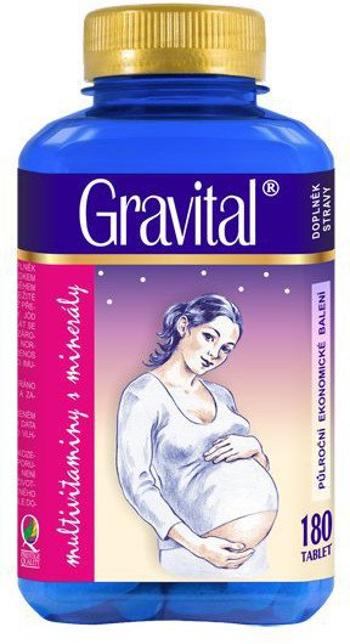 VITAHARMONY Gravital pre tehotné a dojčiace ženy 180 tabliet