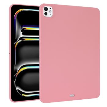 RUBBER Ochranný kryt pre Apple iPad Pro 11 2024 svetloružový