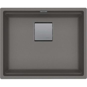 FRANKE FRANKE - Kubus 2 Fragranitový drez KNG 110-52, 52x42 cm, sivý kameň 125.0641.422