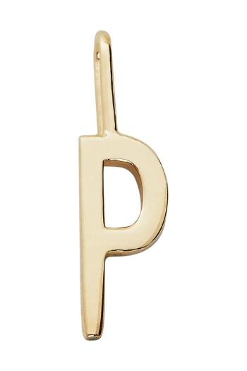 Strieborný pozlátený prívesok Design Letters 90201547P