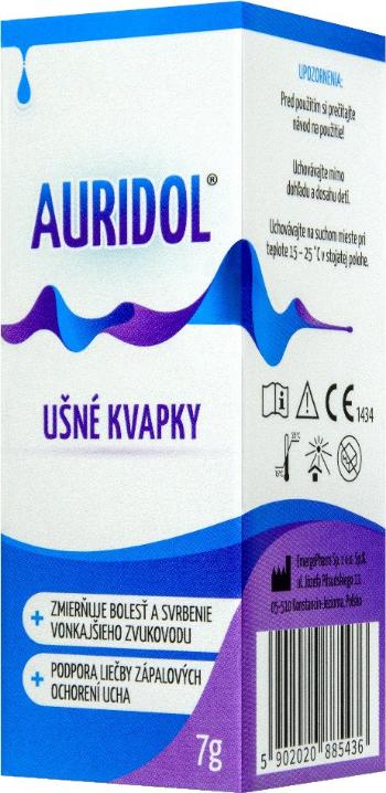 AURIDOL ušné kvapky 7 g