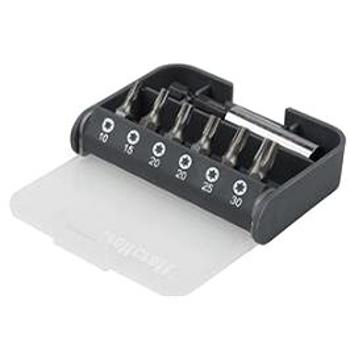 WOLFCRAFT – Box s bitmi, 7-dielov, 6× Torx 10-30 + adaptér (4006885121607)
