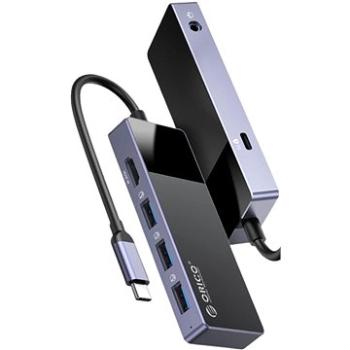ORICO Type-C 6 in 1 multifunction docking station (ORICO-DM-6P-BK-BP)