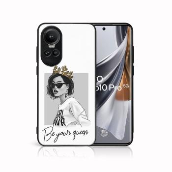 MY ART Ochranný kryt pre Oppo Reno10 5G / Reno 10 Pro 5G QUEEN (139)