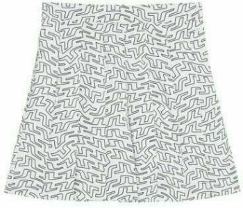 J.Lindeberg Adina Print Golf White Outline Bridge Swirl S Sukňa