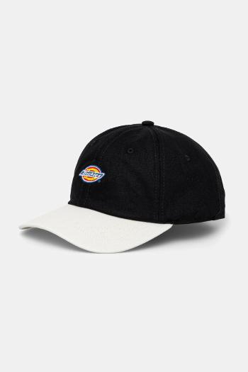 Bavlnená šiltovka Dickies čierna farba, vzorovaná, DK0A4Z6LBLK1
