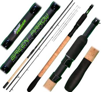 Horgászbot Sensas Green Arrow Feeder Heavy 3,6 m 90-140 g